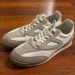 Tretorn grey and white sneakers